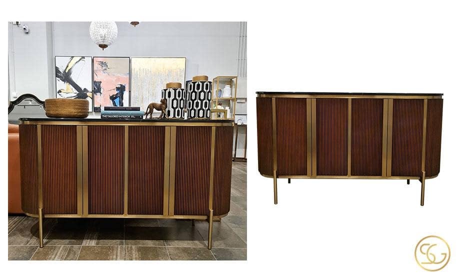 Console Table With Shoe Cabinet